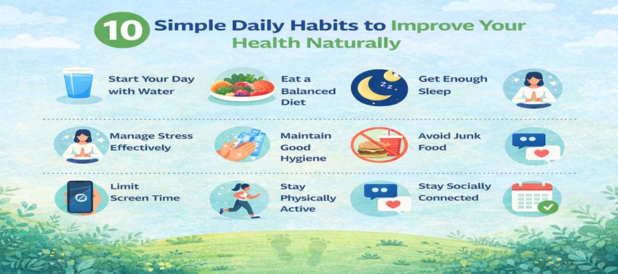 10 Daily Habits for Better Health